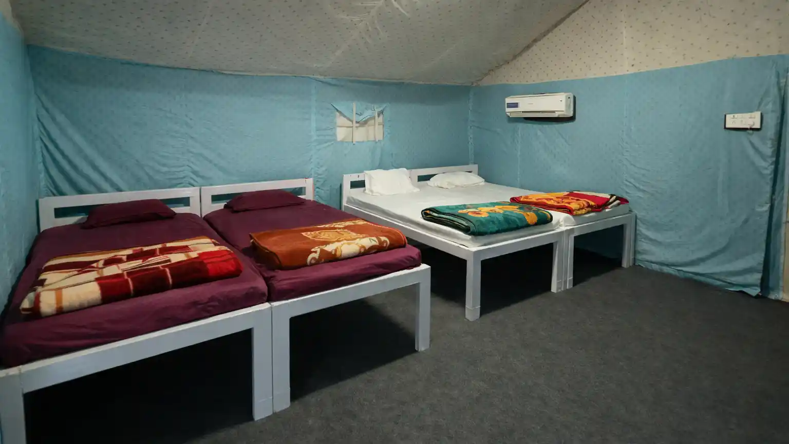 Luxury AC Tents at Tapovan Swiss Camps - Premium Camping in Rishikesh